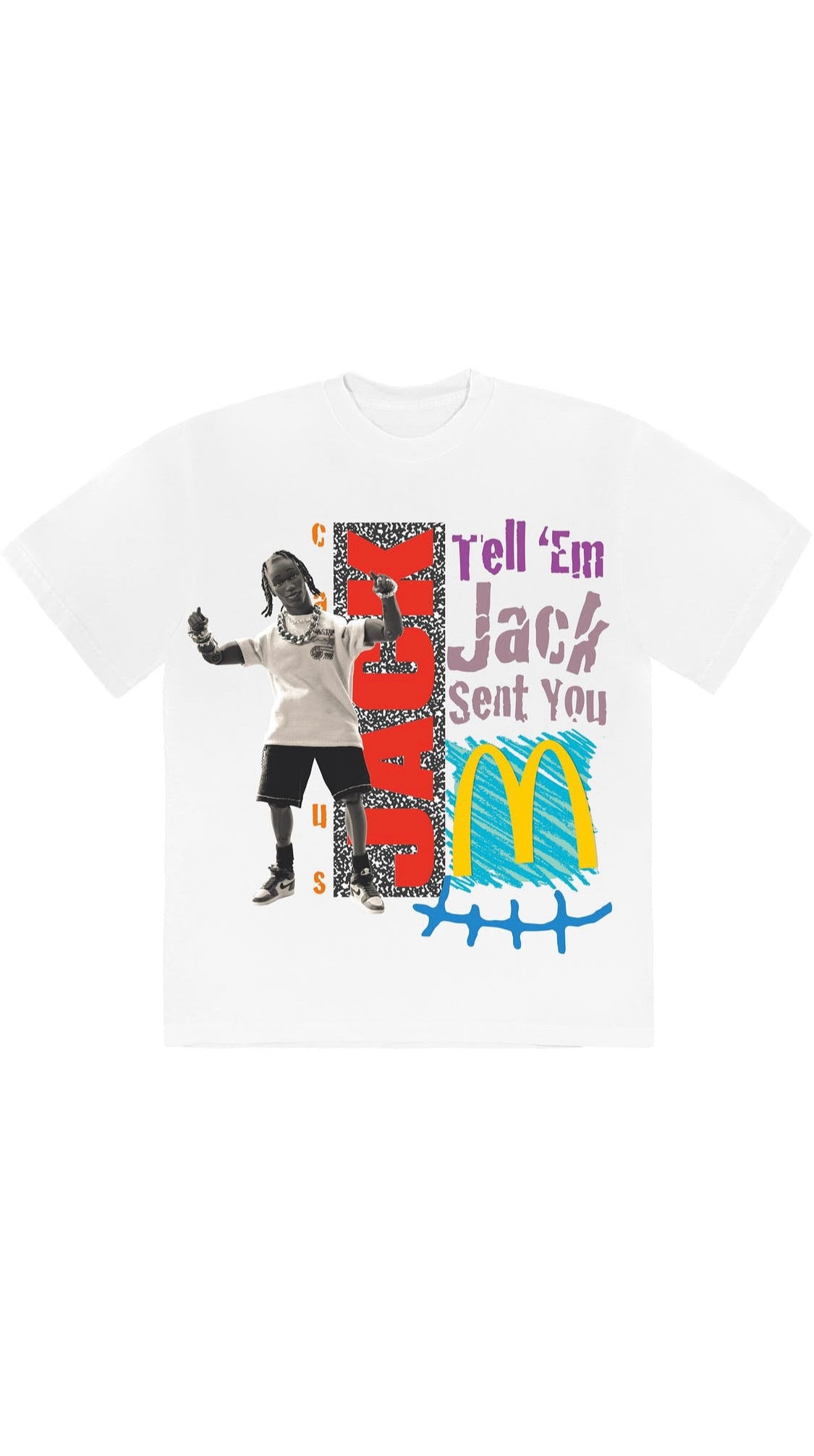 Travis hotsell Scott Tell’em Jack Sent You McDonald’s Tee Shirt